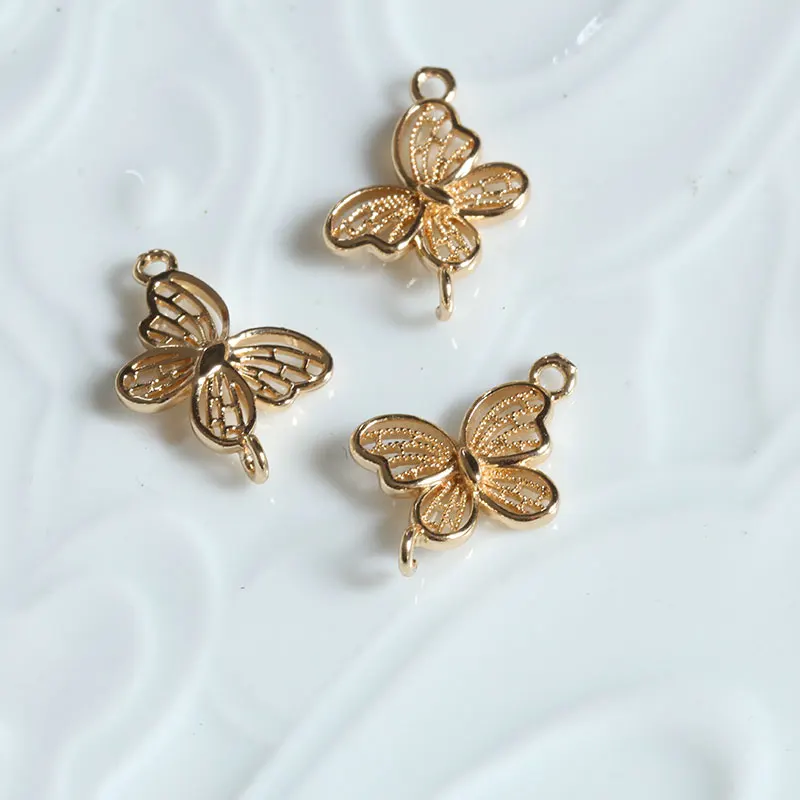 Copper Alloy Brass  Pendant Bracelet Nelace Hairpin Material Imitation Flower Wire Wedding Celebration Accories