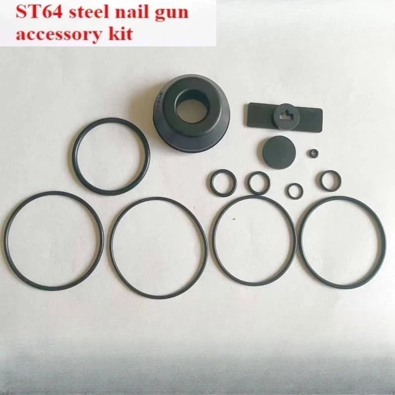 Air Stapler Nail Gun Repair SpareTools Accessories Kits for Buffer Pad T50 F-3232 ST64 F30 Straight Steel Nail Tile Car Parts