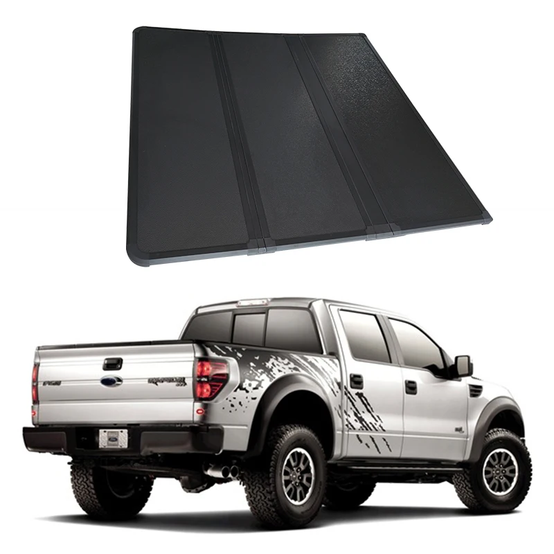 

Professional Manufacturer's Auto Exterior Accessories Hard Tri-Fold Truck for Cover Ford F150 Ranger Hilux 6.5ft