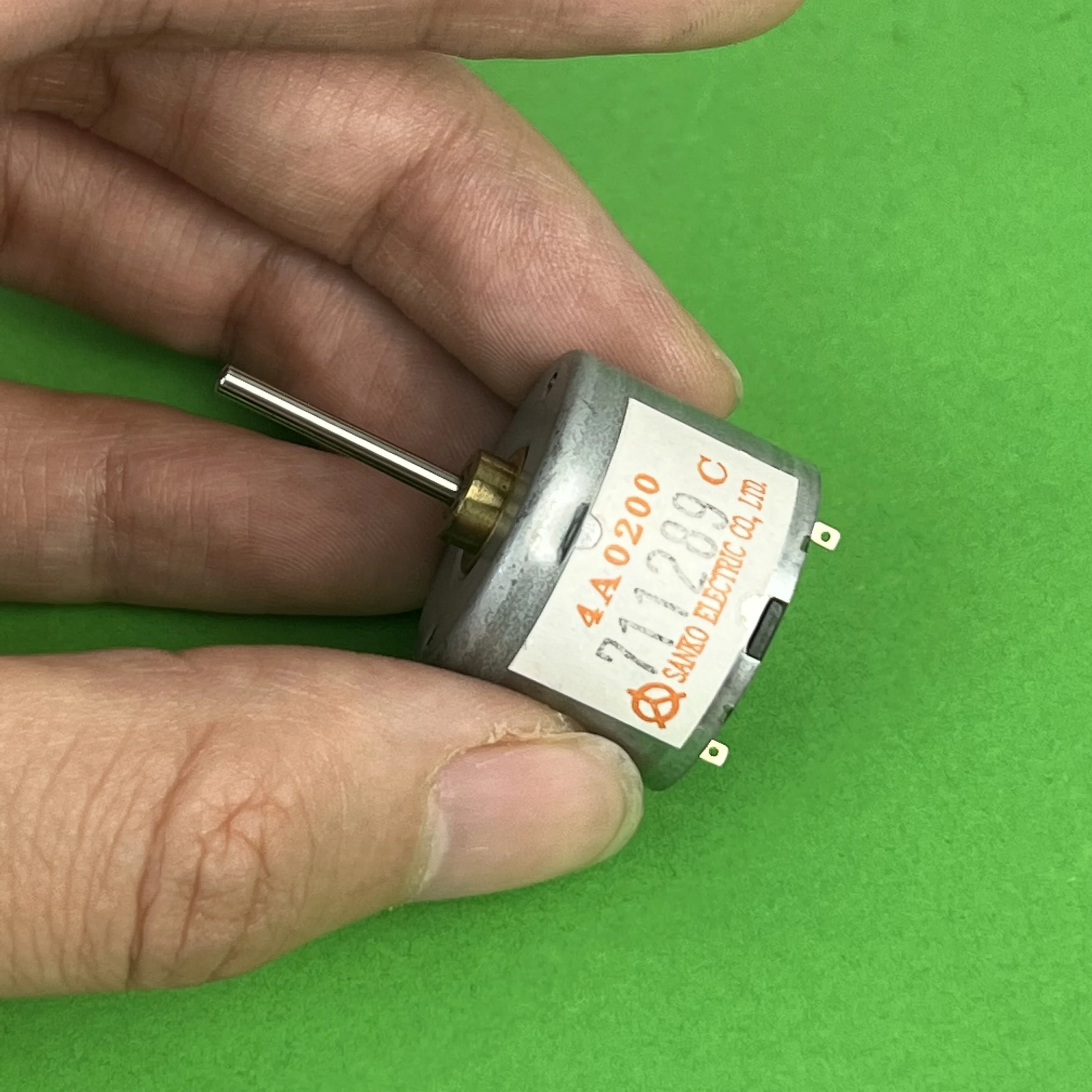 تيار مستمر 3.7 فولت-12 فولت RF-310T-11400 موتور 17 مللي متر/19 مللي متر رمح مغزل مستدير صغير لمشغل DVD