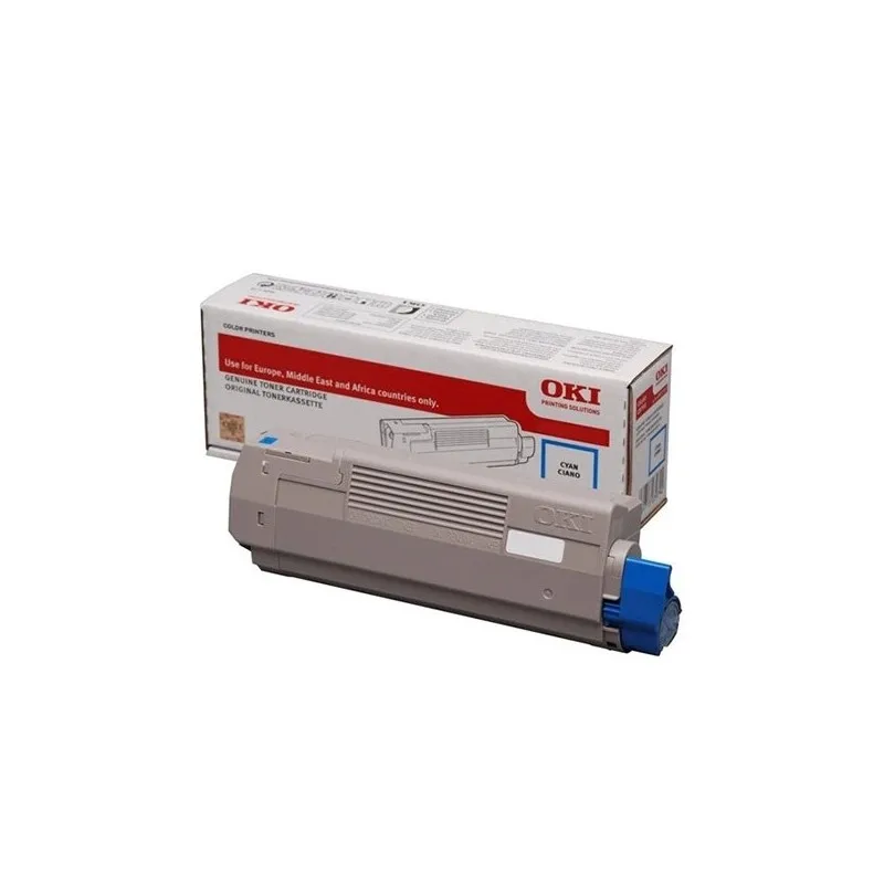 OKI C712 Cyan Original Toner cartridge-46507615 46507615 tintasycartuchos.com