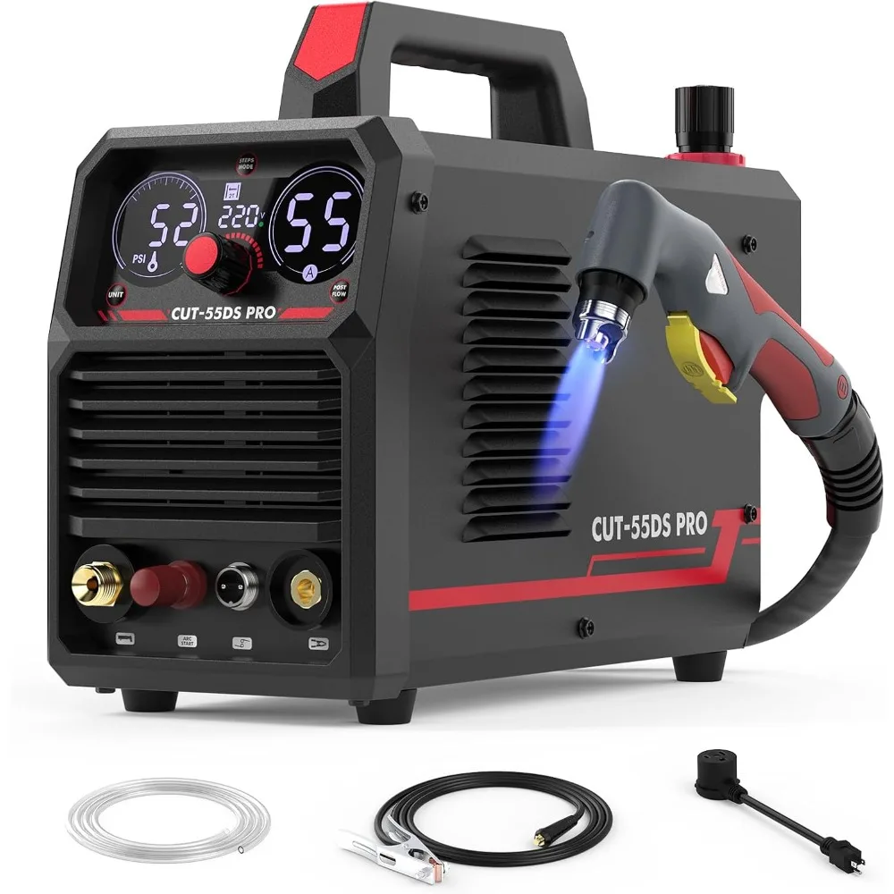 

55 Amp Plasma Cutter Non-High Frequency, Large LED Digital Display Non-Touch Pilot Arc