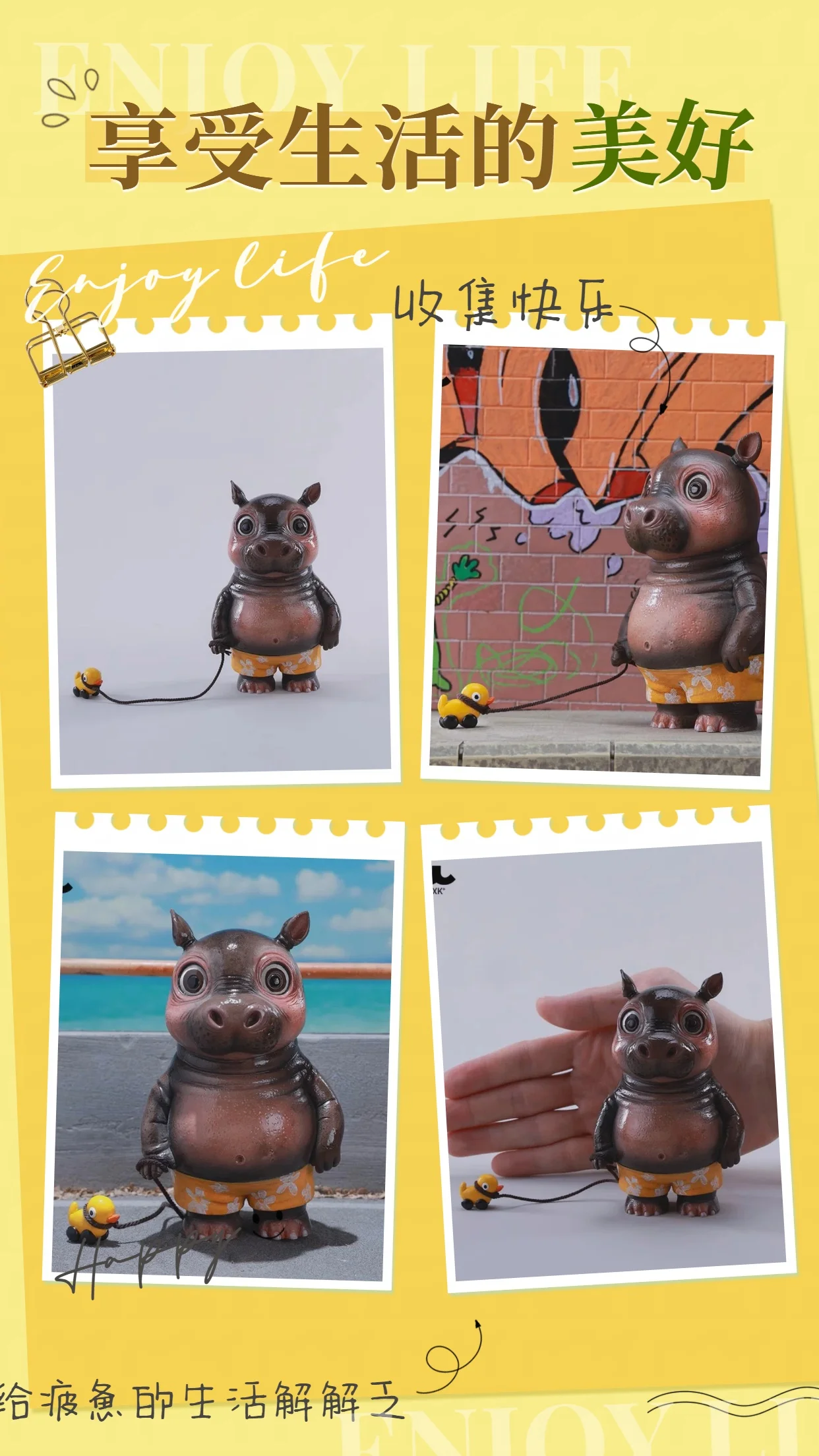 

В наличии JXK281 масштаб 1/6, летний бегемот, имитация животного, модель, настольная декоративная фигурка, подходит для 12 дюймов, экшн-фигурка для фанатов, подарок