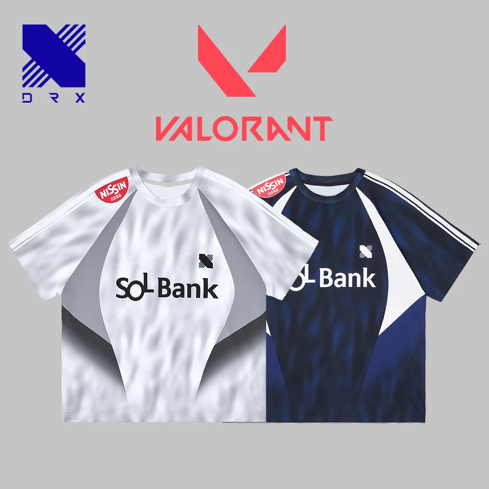 Valorant Esports Club uniforme DRX Jersey camiseta VCT Masters Bangkok torneo ropa de entrenamiento hombres mujeres deportes camiseta ropa
