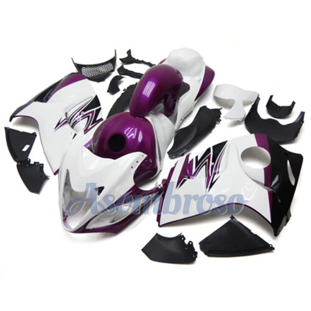 High Quality Injection Purple Fairings kit for GSX1300R 2008-2020 Hayabusa gen2 09 10 11 12 13 14 15 16 17 18 19 + tank cover