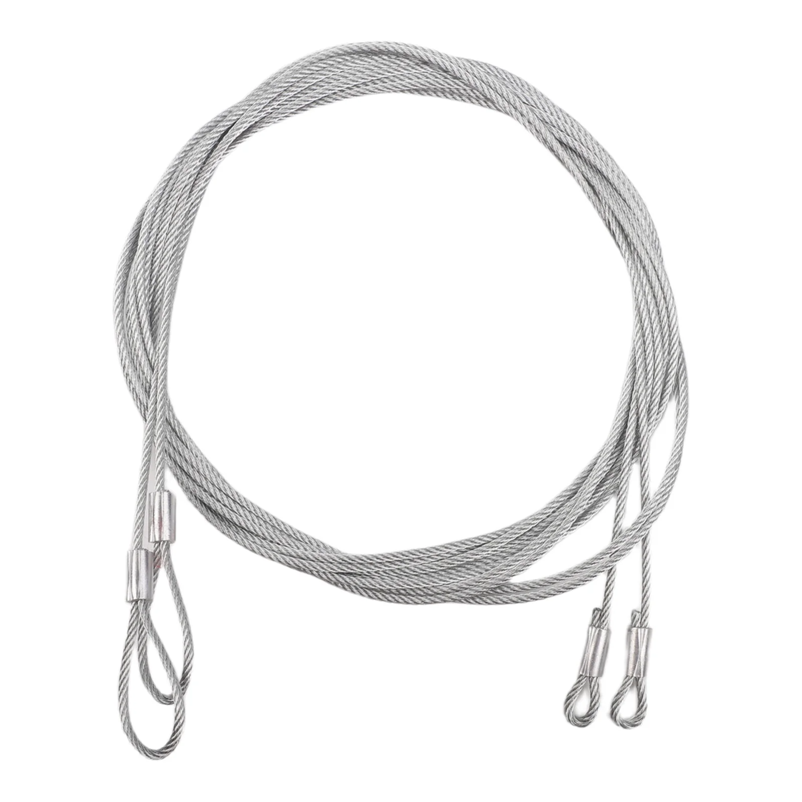 2 Pack Garage Door Safety Cables with for torsion Spring Wires Construction for Reliable Garage Door Functionality
