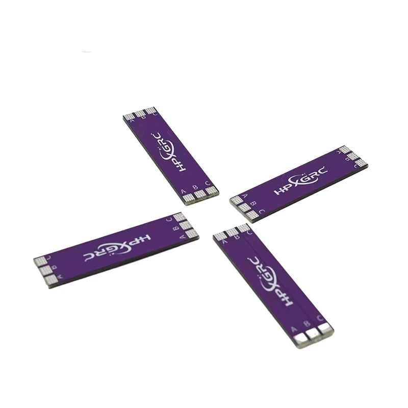 VOLODYMYR 40mm 4-in-1 ESC Power Distribution Board PDB, 3-8S Compatible for FPV Drone Motor Wiring & Soldering, 4PCS Tools
