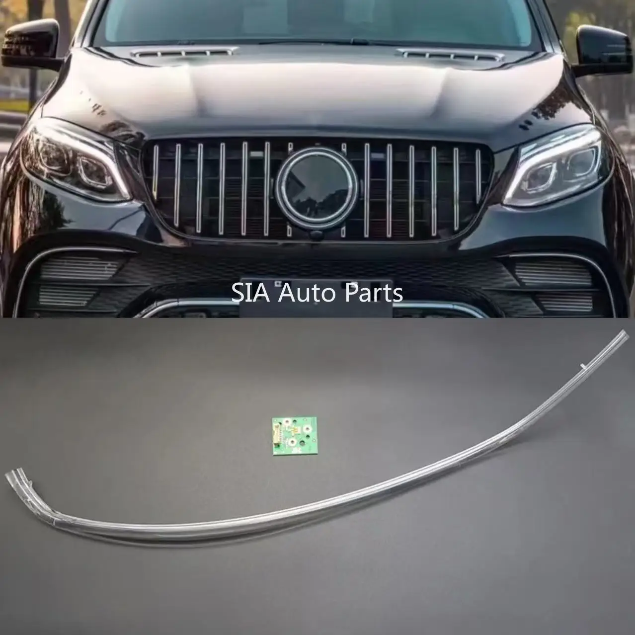 

For Mercedes-Benz GLE W166 15-2019 Car Headlight DRL CHIP White Light Ballast Module Chip American Version Angel Eye Light Strip