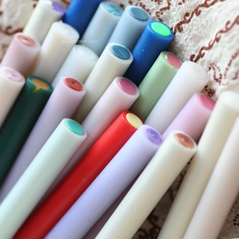 12 Color/23 Color Mixed Fire Paint Wax Stick Handmade DIY Hand Ledger Seal Pen Wax Invitation Envelope  Decoration Materials