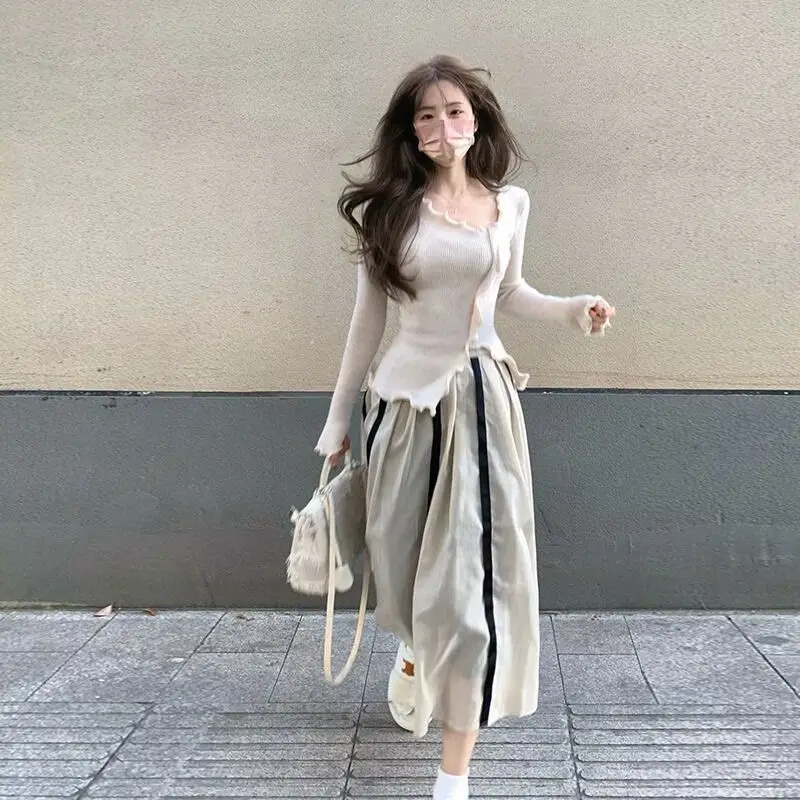 

Свитера Джемперы Пуловеры Женские Синие Y2K Зебра Вязаные Модные Леопардовые Сафари На Открытом Воздухе Бахрома Мягкая Природа Мягкий Панк Высокая Шея Подходит