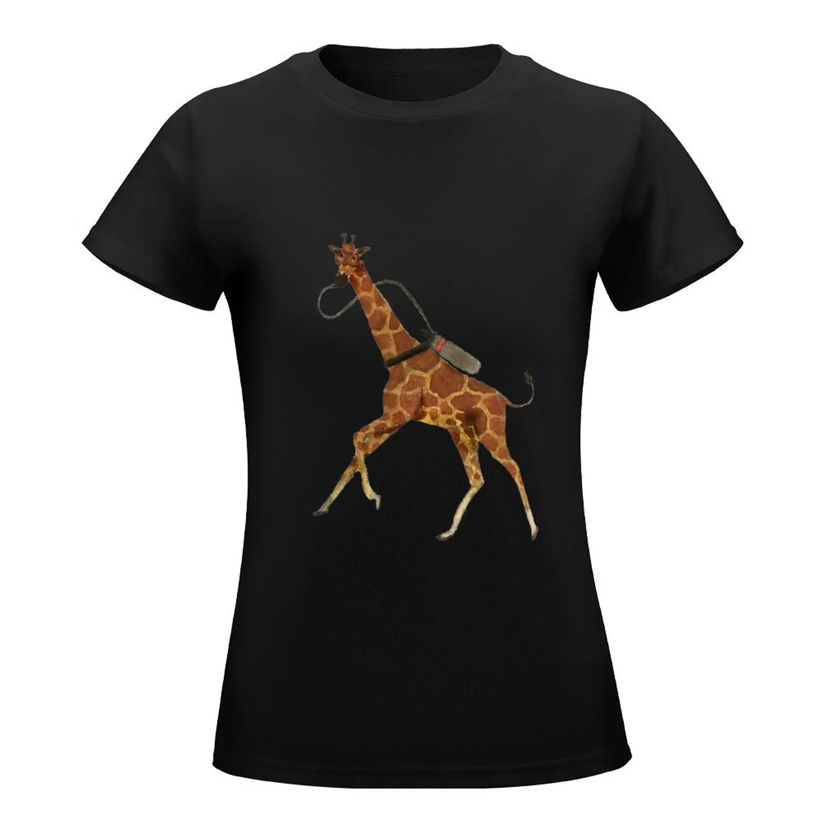 SCUBAing Giraffe T-Shirt aesthetic clothes hippie clothes t shirts for Women graphic