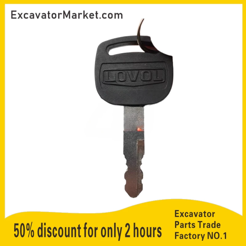 

ignition key Foton Lovol fr60 65 80 150 220 Start key Door lock key Excavator accessories