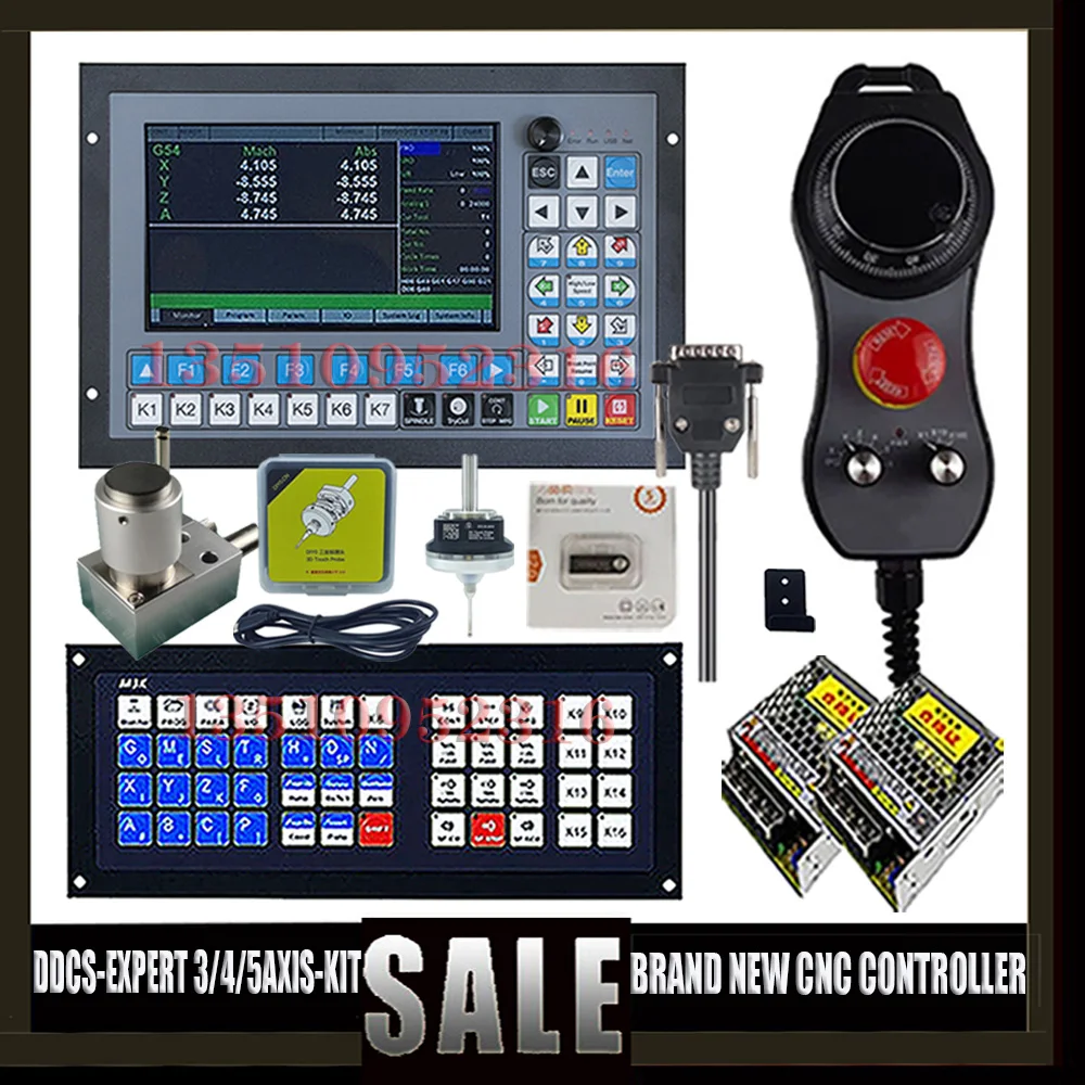 CNC 3/4/5 axis DDCS-EXPERT/M350 off-line independent controller kit is used for CNC machining and engraving, replacing DDCSV3.1