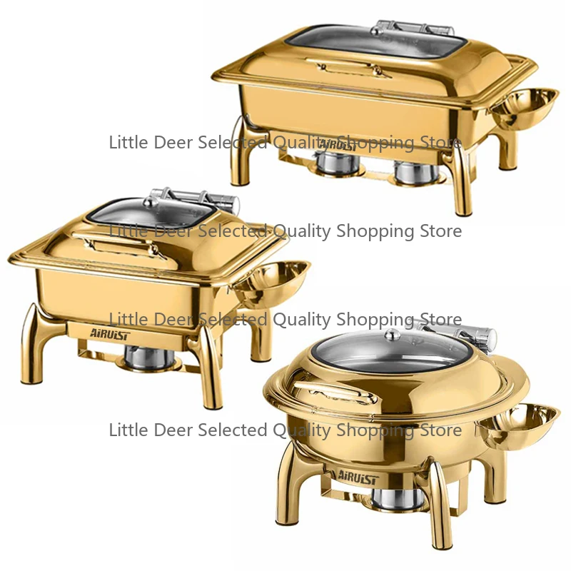 9L Hot Pot Set Gold…