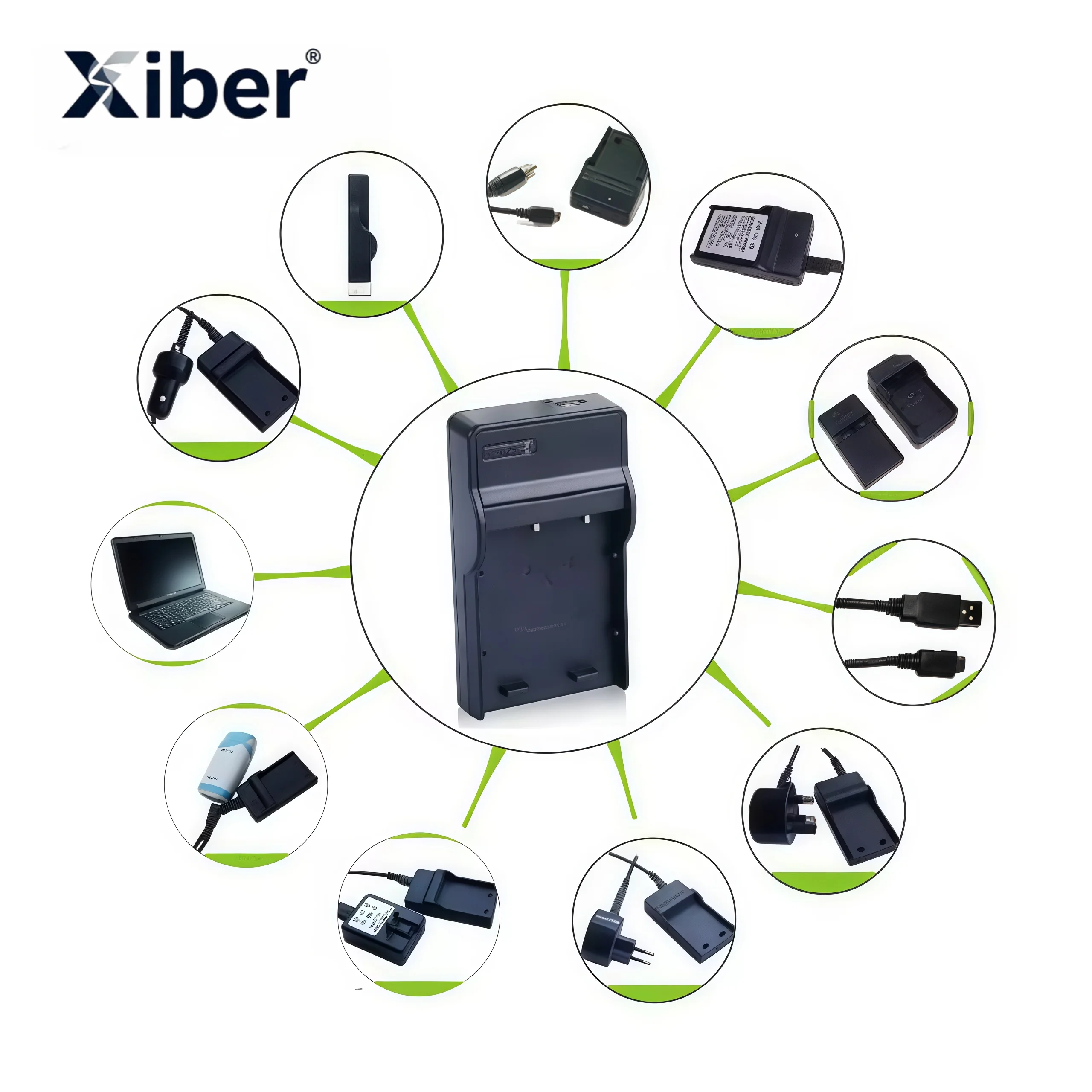 Bateria zamienna Xiber NP-BG1/NP-FG1 do Sony Cyber-Shot DSC-W100/W200/W210/W270/W290/W300/W70/W80, H3/H5/H7/H9/H10/H50/H55