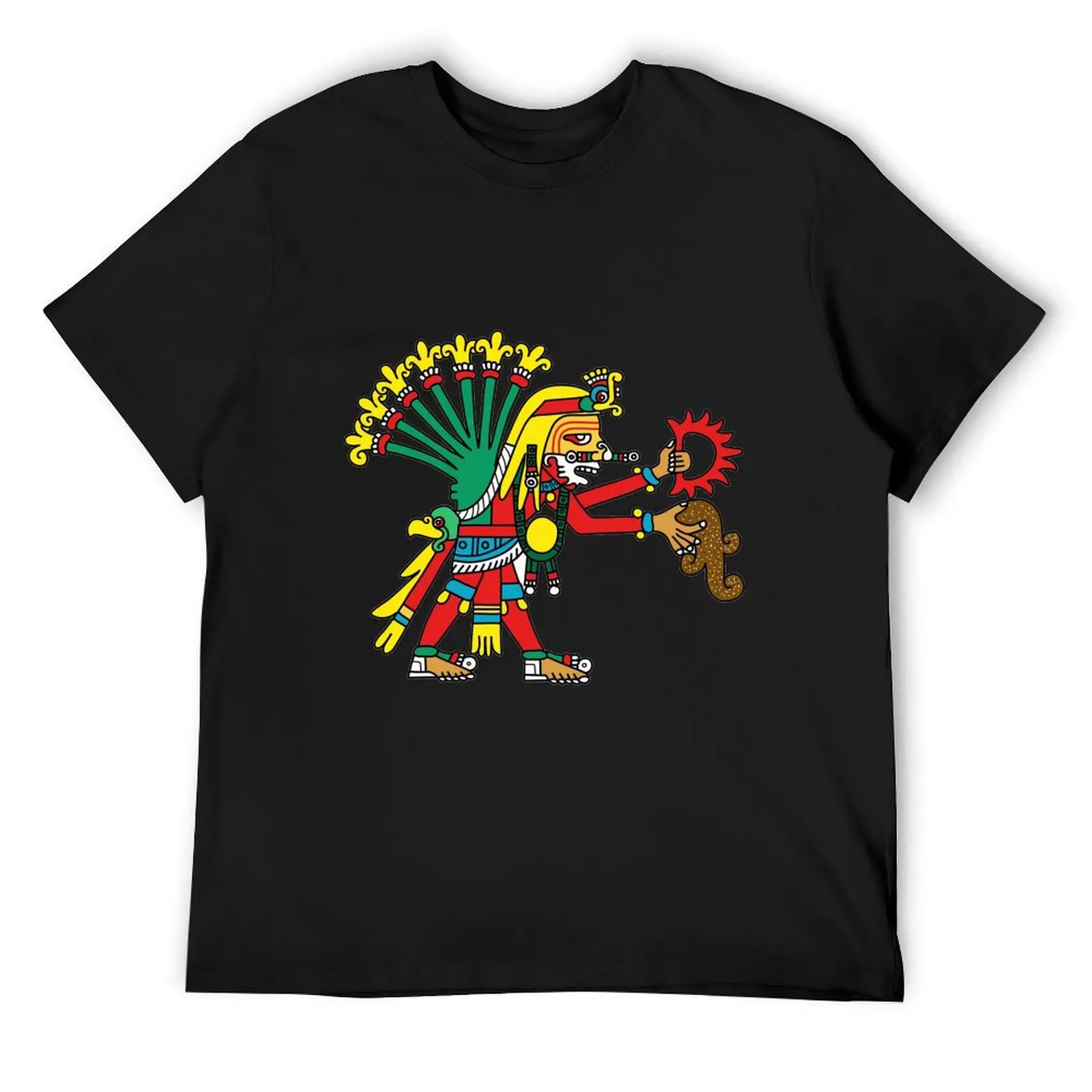 

Chicome Xochitl Xochipilli T-Shirt cotton man t-shirts graphic tee shirt baggy shirts aesthetic clothes clothing for men