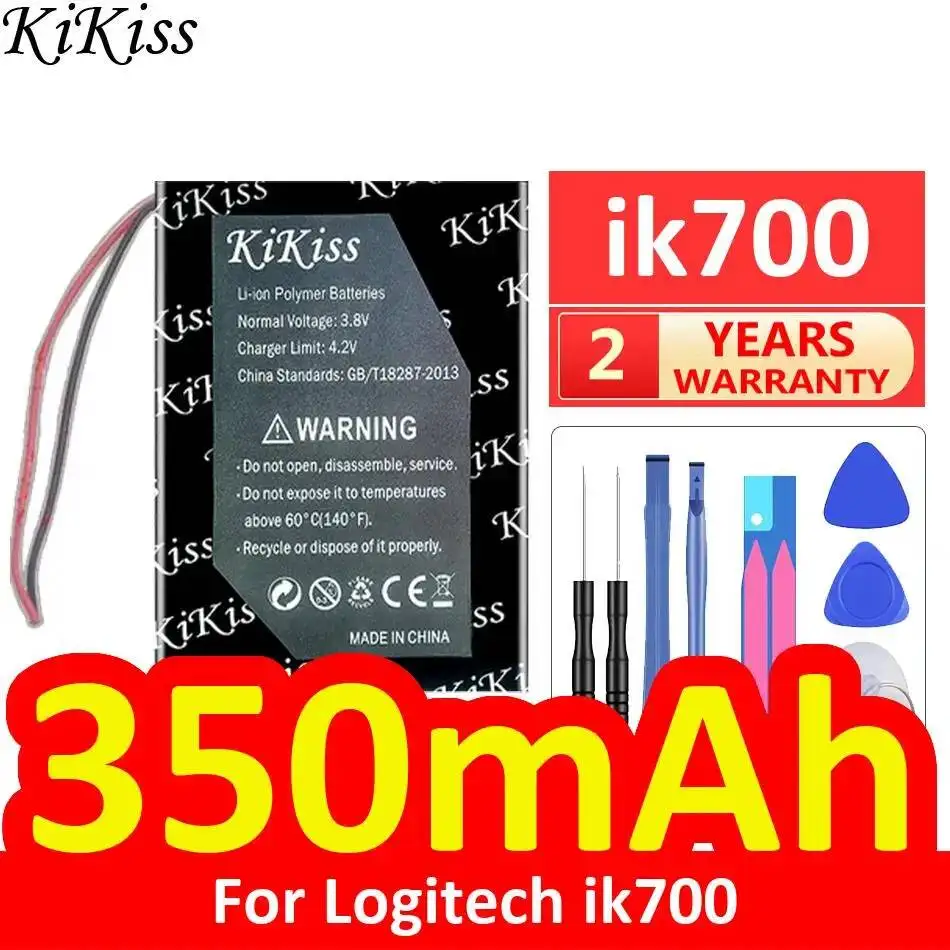Good Low-Temperature Performance For Logitech ik700 Long-Lasting Keyboard Battery 350mAh