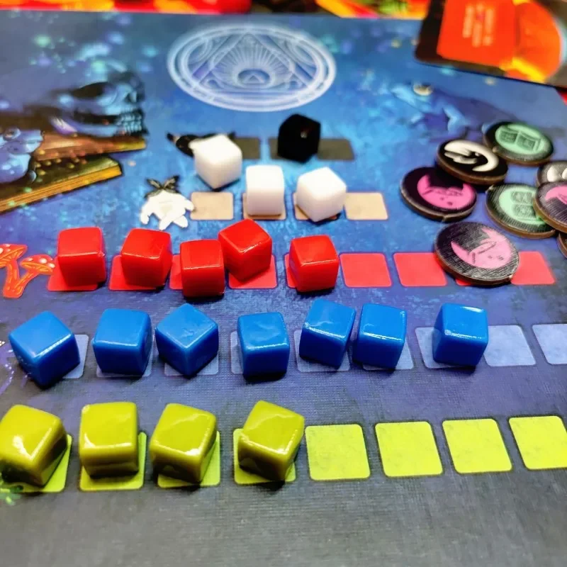 Whirling Witchcraft Board Game for Family and Party, Funny Table Game, Friends Entertainment, Strategy Game, 2-5 Players