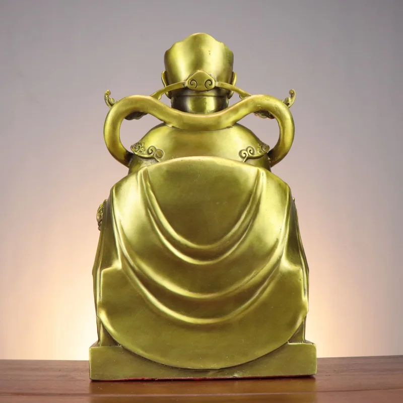 Of , Fortune , Decorative Bronze God Of Wealth Figurine For Home And Shop
