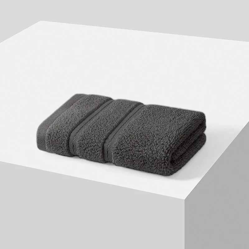 2pcs Hand Towel 100% Cotton Soft Water Absorbent Solid Square Little Face Towel For Hotel Home 35*35 cm Pure Cotton  Washcloth