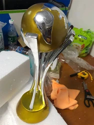 Soccer Club Trophy Coppa Champions Cup 44cm Replica 1:1 Football Trophy Fan's Souvenir Resin Fans Collection