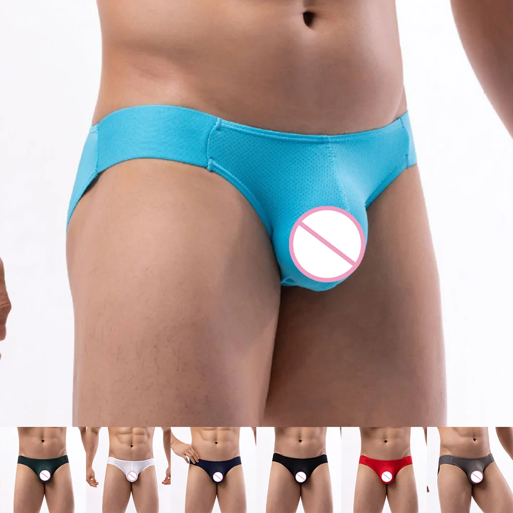 

Home Black Mens Underwear Comfortable Mens Underwear Mens Breathable Briefs Brand New Condition Home Sleepwear