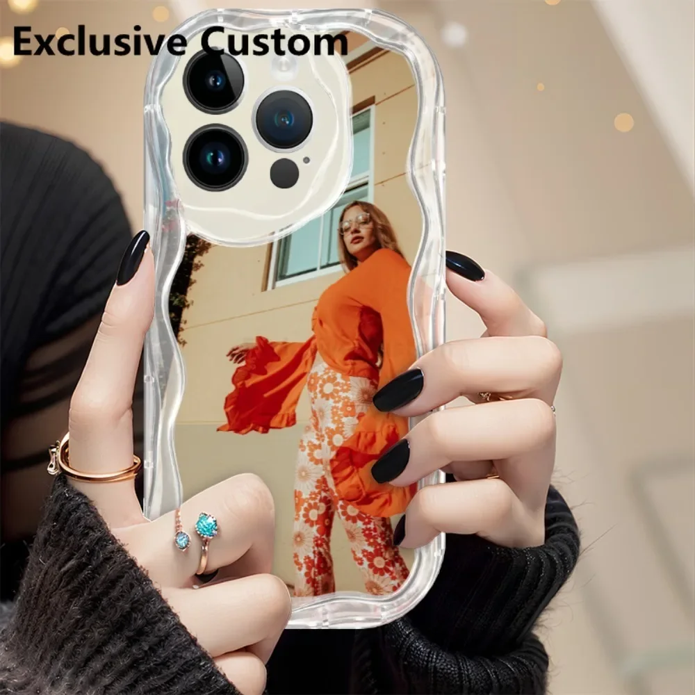 Exclusive Custom Creamy Texture Phone Case for Samsung S21 S22 S23 S24 A35 A55 ULTRA 5G DIY Cover Customized Design Name Photo