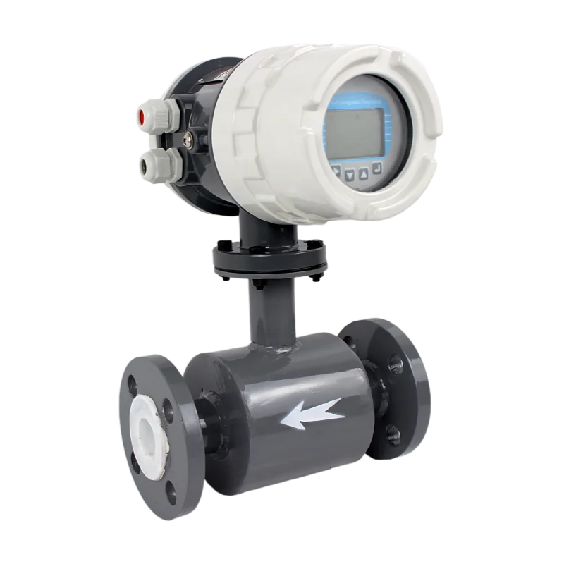 2026 SenTec FME800 Industrial Chemical Wastewater Magnetic Sewage Flow Meter Liquid Control Digital Water Electromagnetic Flowme