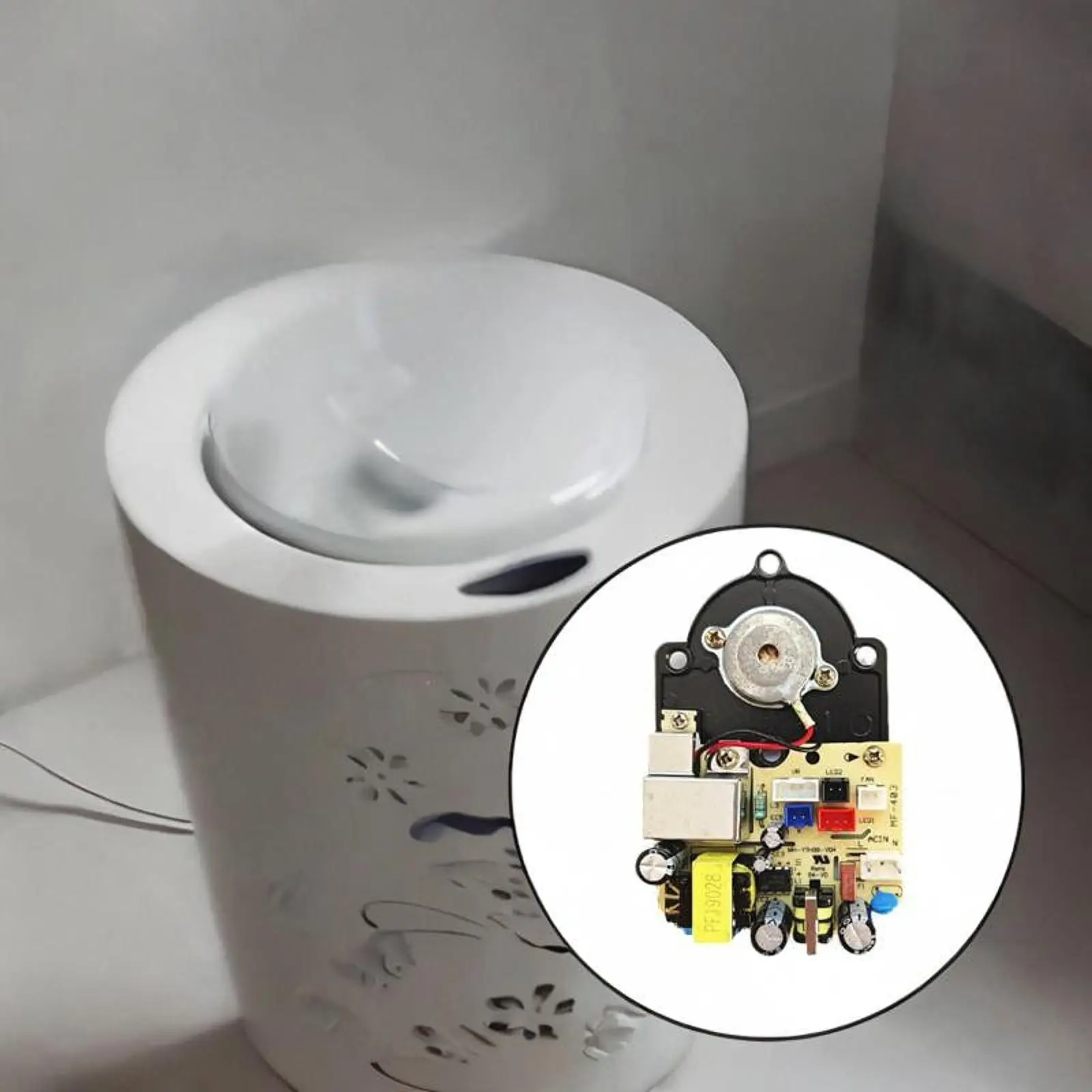 Placa de circuito do umidificador resistente diy placa de controle do umidificador pequeno acessórios atomizador placa de acionamento kit módulo diy
