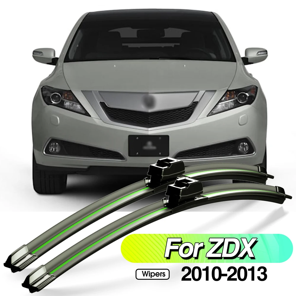 

For Acura ZDX 2010-2013 2pcs Front Windshield Wiper Blades Windscreen Window Accessories 2011 2012