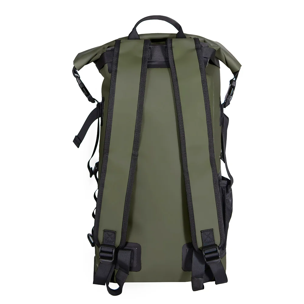 Schwimm-PVC-Packtasche, wasserdichter Rucksack für Damen und Herren, 35L, Schultertasche für Kajak, Trekking, Rafting, Surfen, Bootfahren – Detail 17