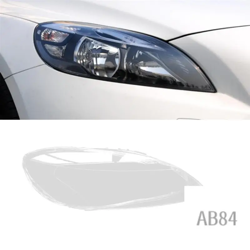 

Car Headlight Shell Lamp Shade Transparent Lens Cover Headlight Cover For Volvo V40 2013-2016 Right