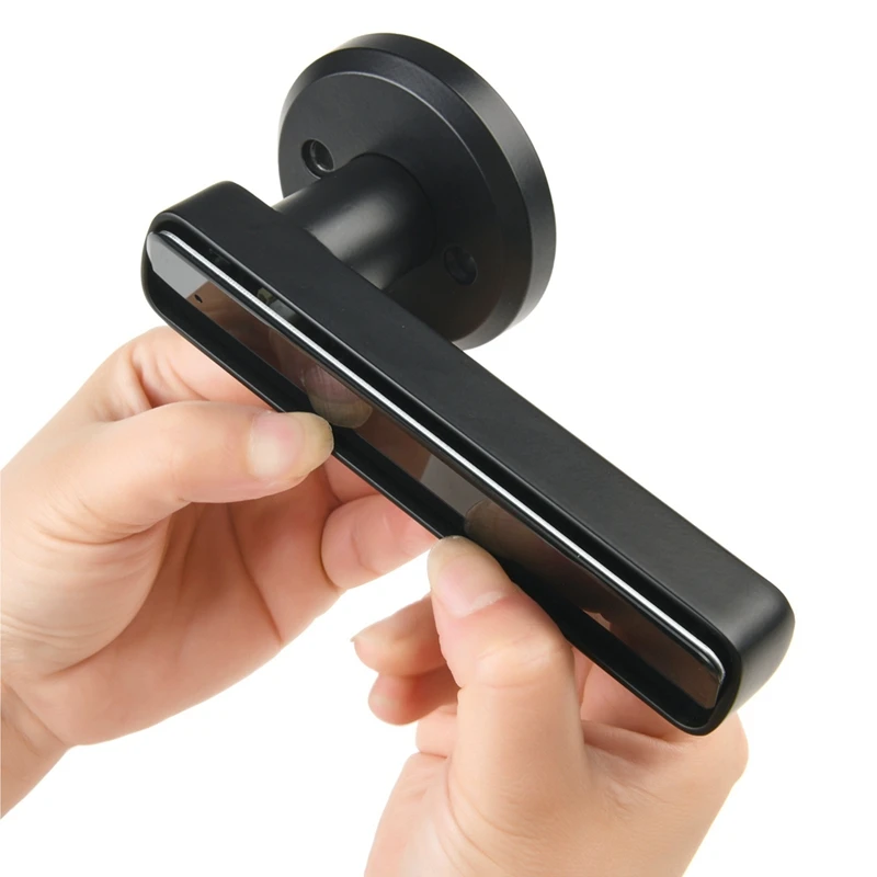 4-In-1 Smart Fingerprint Door Lock Handle Lock Tuya APP Remote Entry Door Lock For Home Office Apartment Bedroom Easy To Use