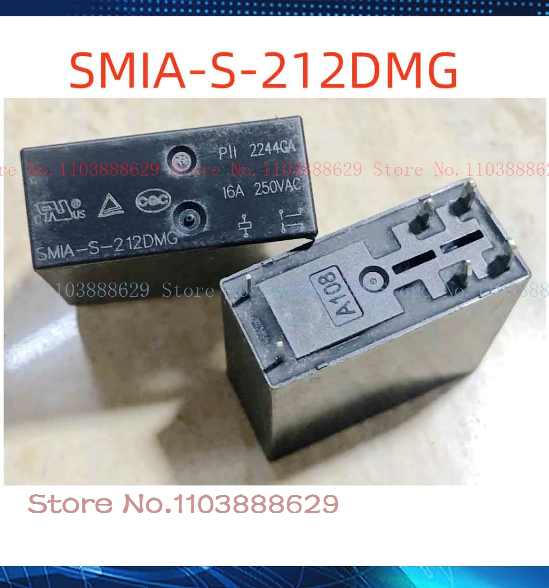 

16A SMIA-S-212DMG G2R2A-12V-16A
