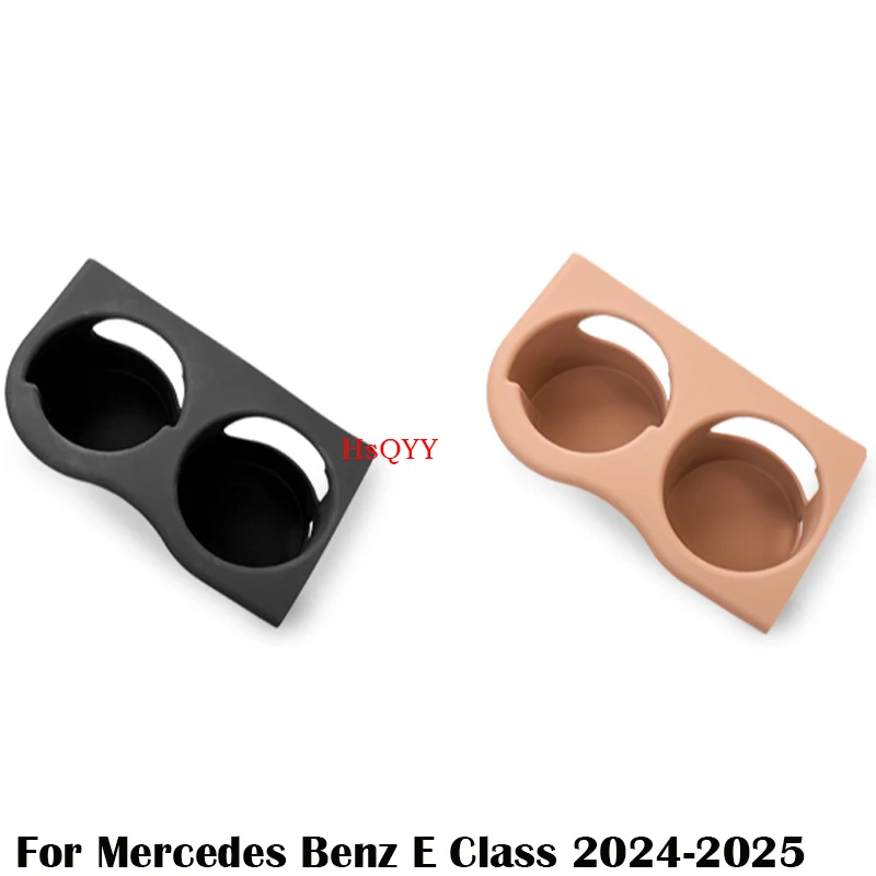 For Mercedes Benz C GLC E Class W206 X254 W214 Central Control Water Cup Anti Slip Silicone Protective Pad Interior Accessories