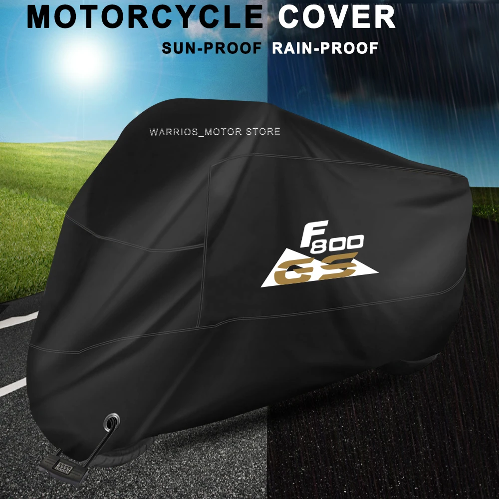 For BMW F800GS F800 GS Motorcycle Cover UV Protective Dustproof Snowproof Outdoors Rain Motorcycle Waterproof Cover