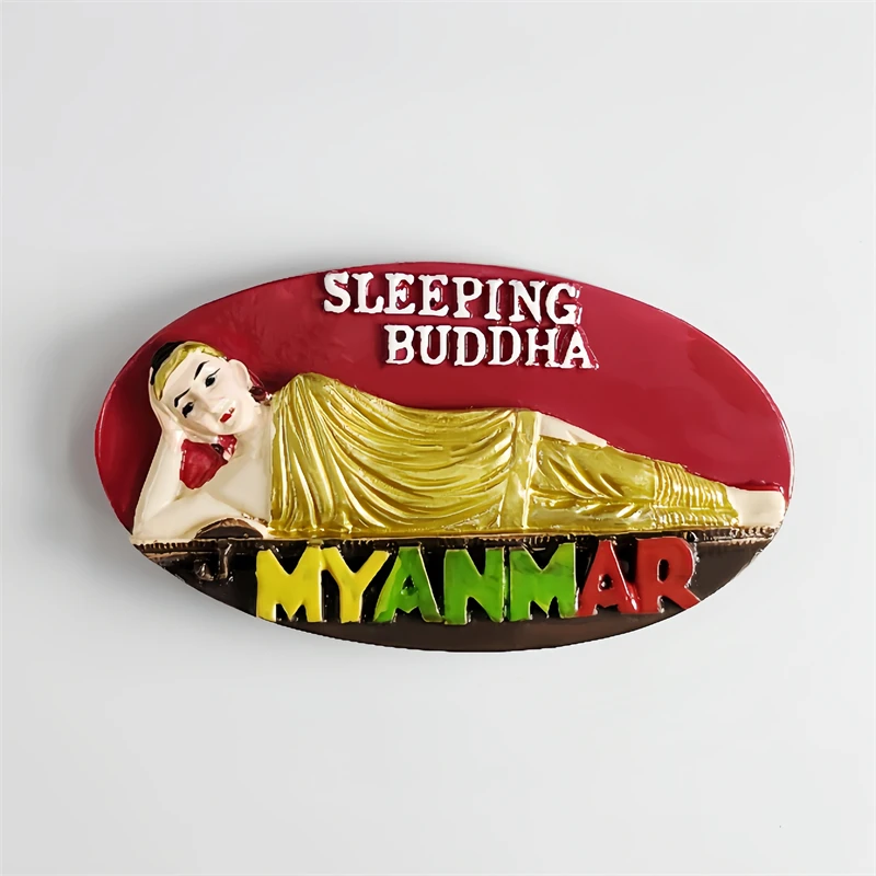 Мьянма наклейки на холодильник Shifang Pujue храм сувениры для путешествий Shwedagon пагода магниты домашний декор свадебные подарки