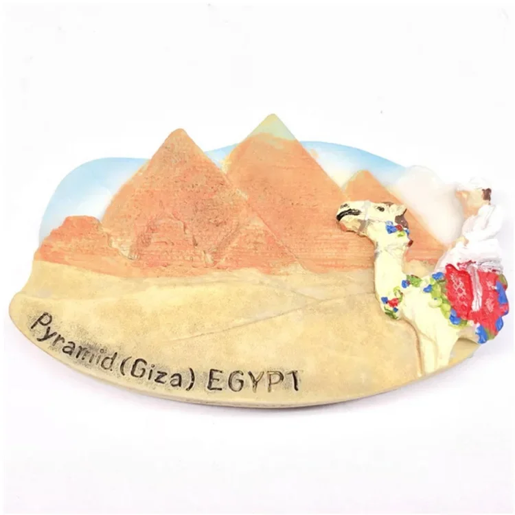 Egypt Souvenir Fridge Magnet Camel Pyramid Giza Cairo Egypt Egyptian Puppet Refrigerator Magnets for Refrigerator Decoration