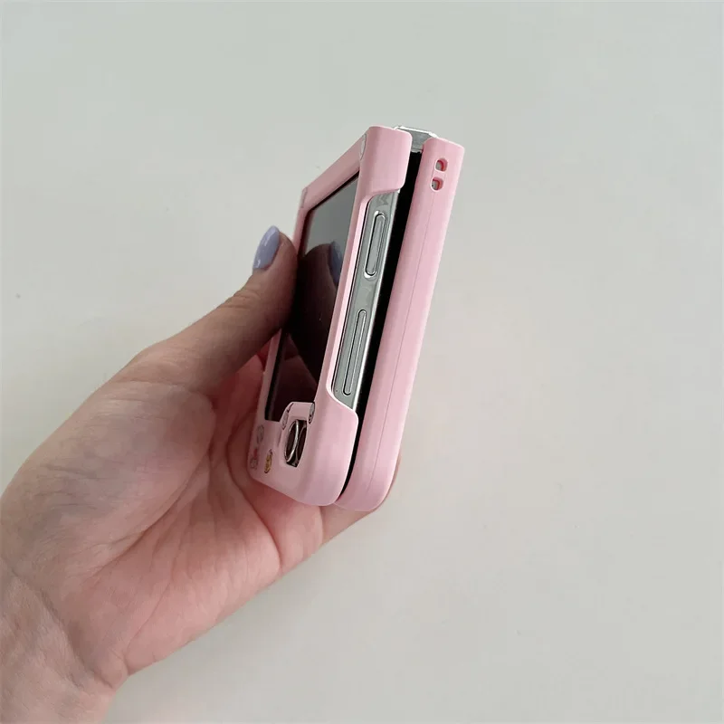 Funda de teléfono de perro de baño para Samsung Galaxy Z Flip 3 Z Flip 4 Z Flip 5 Hard PC Back Cover para ZFlip5 Case Shell