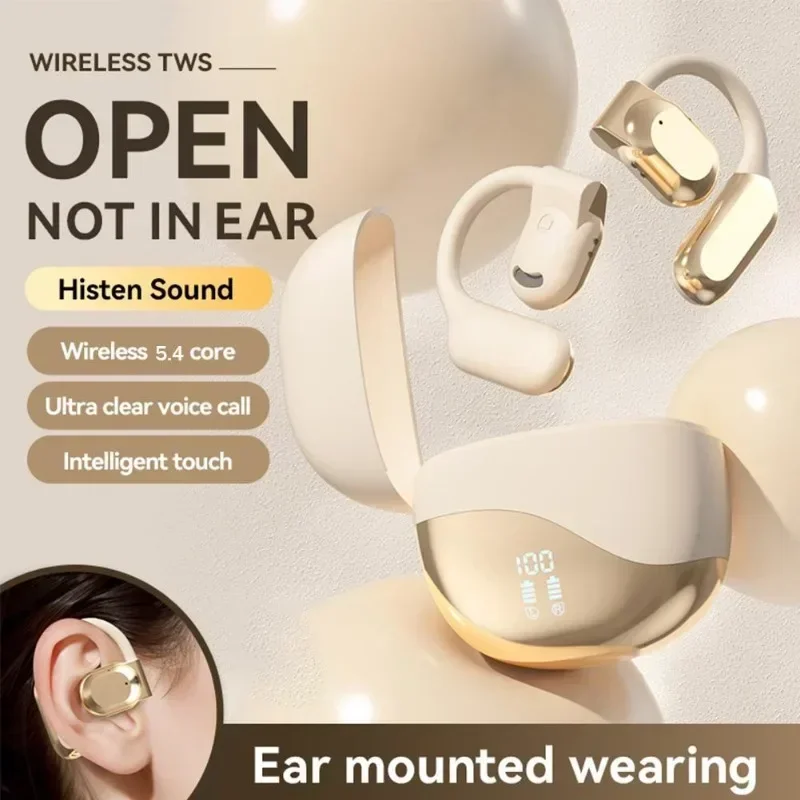 

Wireless Real Time Translator Earbuds Smart AI Translator Headset 144 Languages Translation Earphones Stereo Earbuds