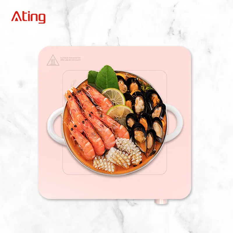 New Arrival Matcha Induction Stove IH-S20M-W Touch Screen Cooktop Electric Hob Single Induction Cooker