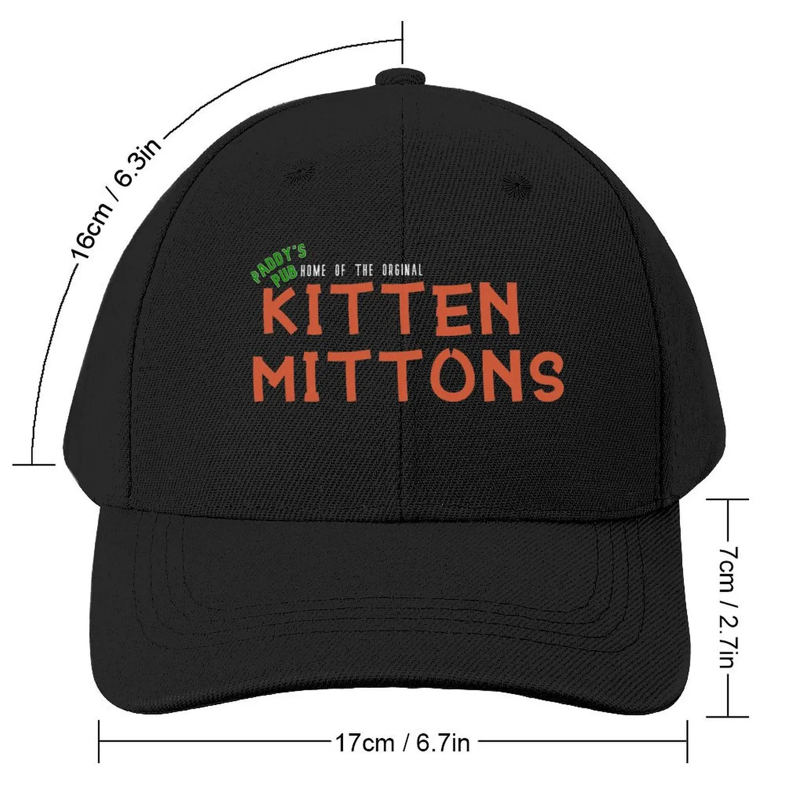 Kitten Mittons Baseball Cap Golf Hat Man fashionable hiking hat Hood Men's Caps Women's