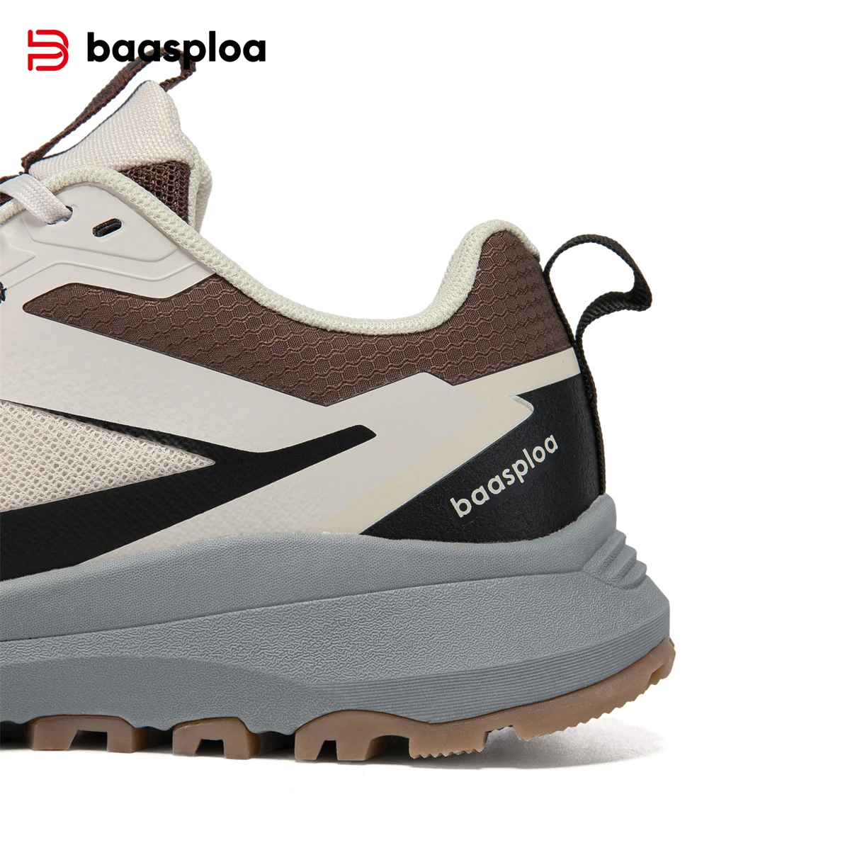 Bassploa Men Hiking Shoes New Fashion Lightweight Outdoor Sneakers Men Walking Shoes Comfort Non-Slip Wear Resistant Outdoor image 6