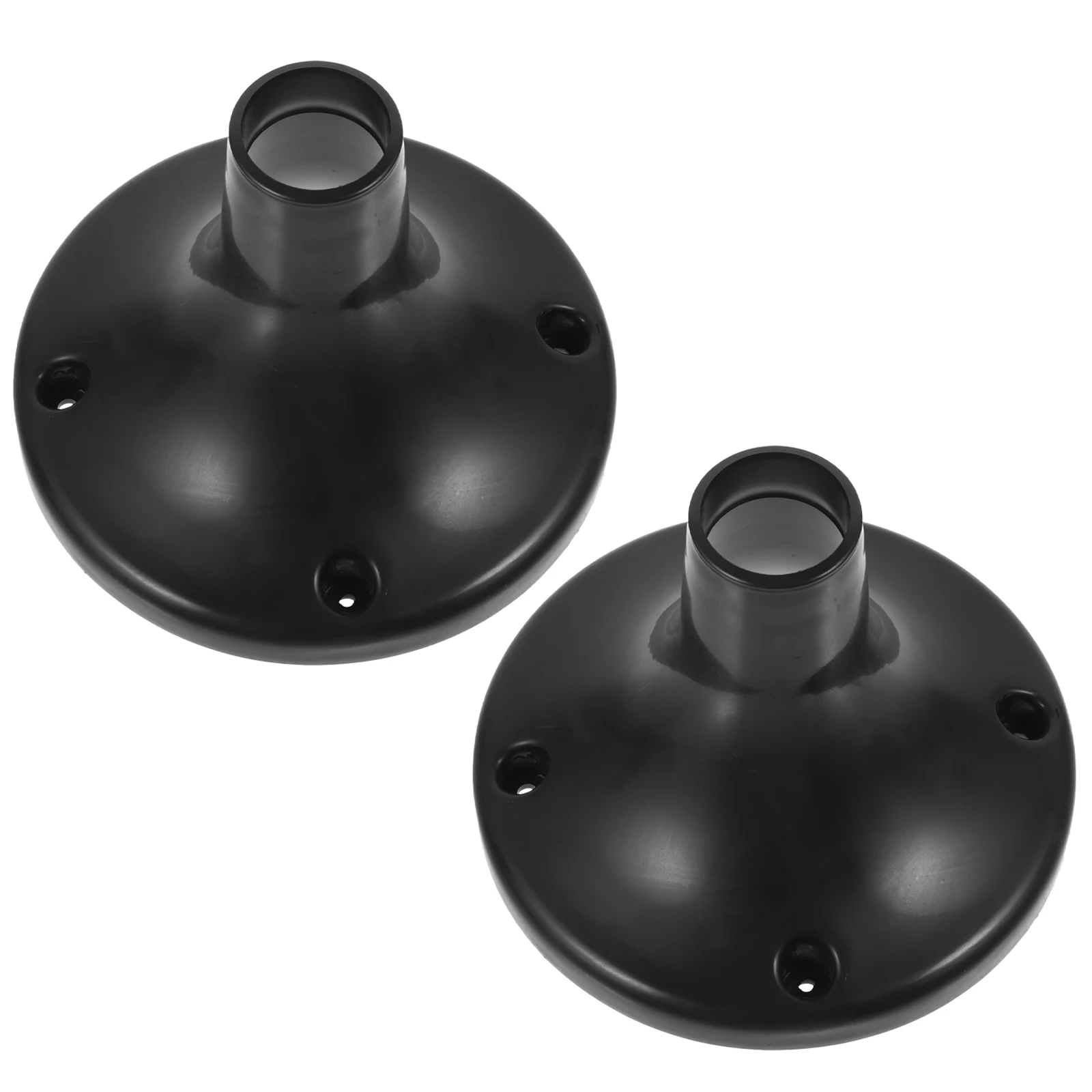 

2pcs Lawn Lamp Base Solar Garden Light Plastic Ground Post Holders Yard Outdoor Lighting Accessories Stable Light Holder
