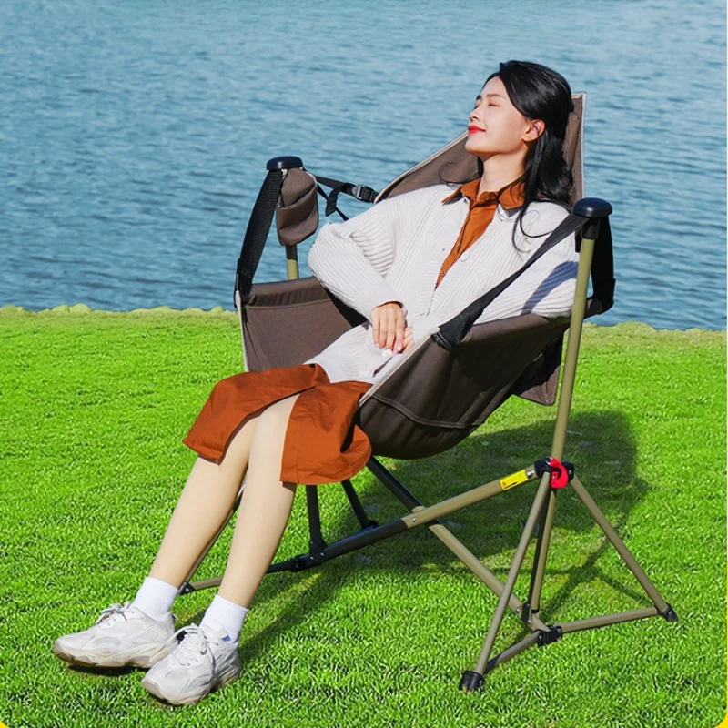 Ultralight Camping Beach Chair Portable Recliner Folding Garden Beach Chairs PicnicFishing Silla Playa Outdoor Furniture QF50OC