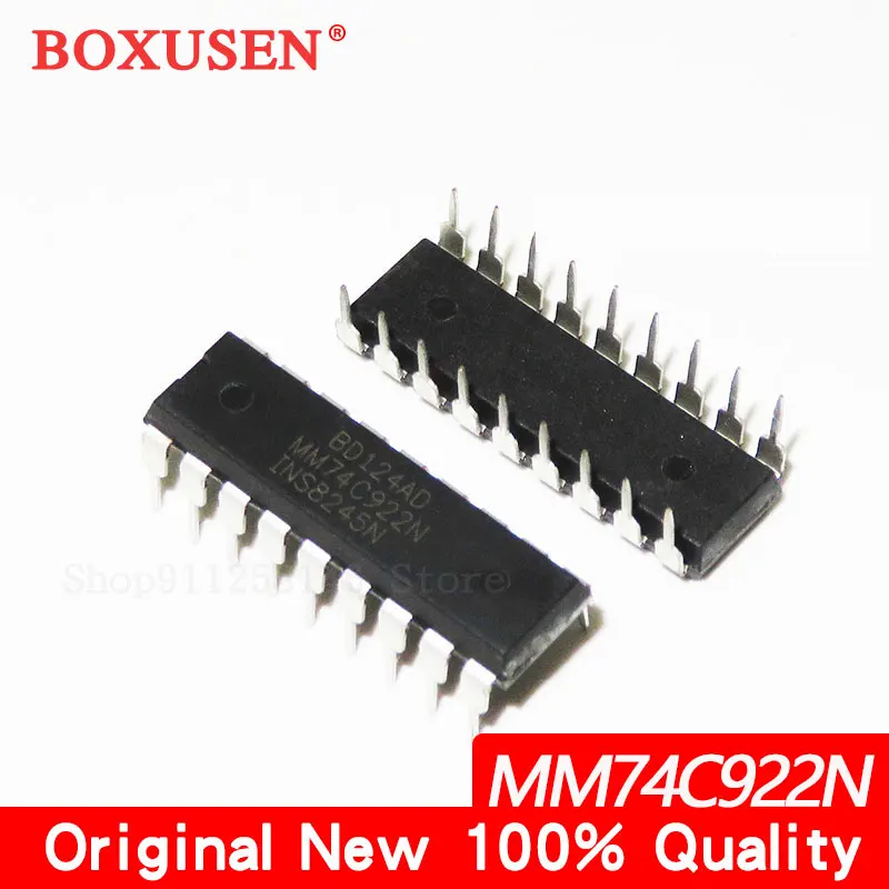 10pcs MM74C922N DIP MM74C922 74C922N 74C922 DIP-18 multiplexer