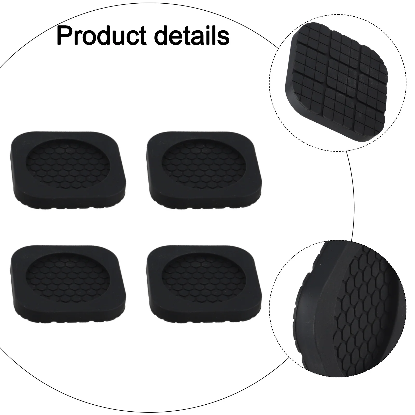 

Противоскользящие подкладки для стиральных машин, защитные коврики для пола, противоскользящий коврик, облегчающий уборку под бытовой техникой