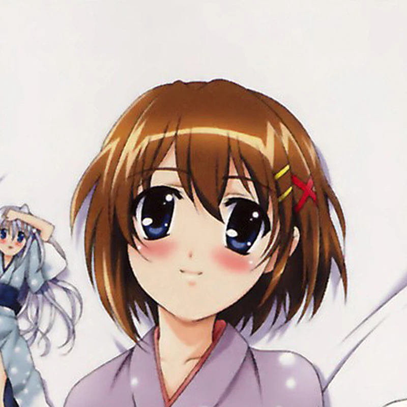 Anime Dakimakura Pillow Cover Hayate Yagami Double Sided Print Pillow Case 120cm-180cm Custom Cartoon Character DIY Home Decor