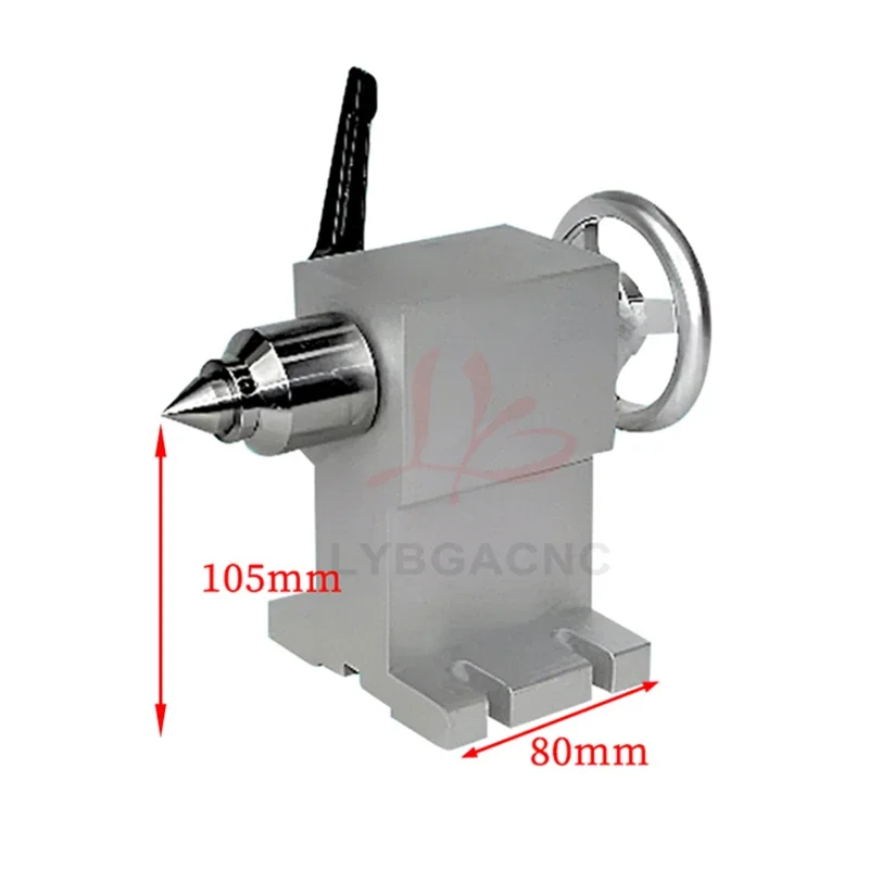 

105MM Center Height CNC Tailstock Waterproofing Short Type for CNC Rotary Axis Woodworking Engraving Carving Machine