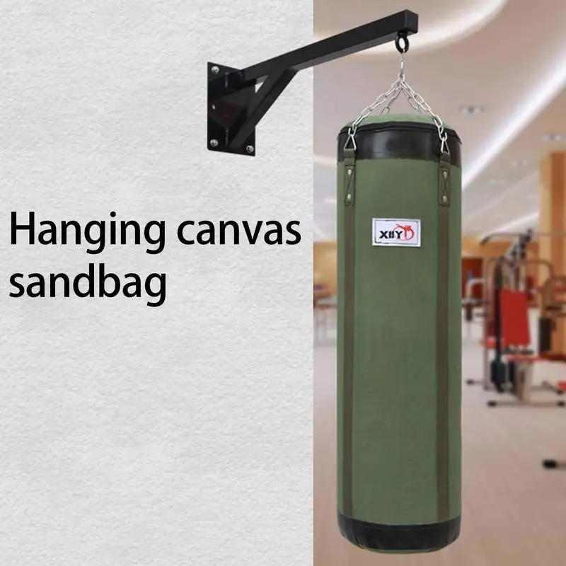 Sandbag Adult Hanging Boxing Bag Sturdy Fitness Hook Hanging Kick Punching Bag Sandbag For Outdoor Training Fitness Hot Sale